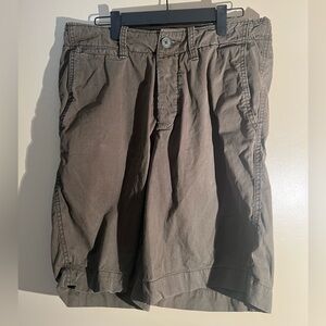 Men’s Hollister Grey Cotton Shorts Size 28